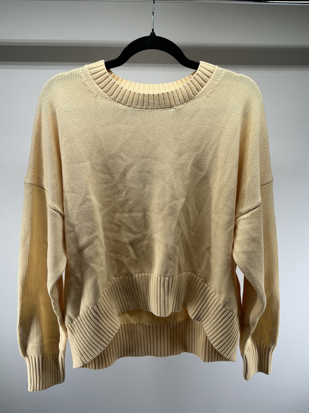 100% Organic Cotton Boyfriend Crew Sweater